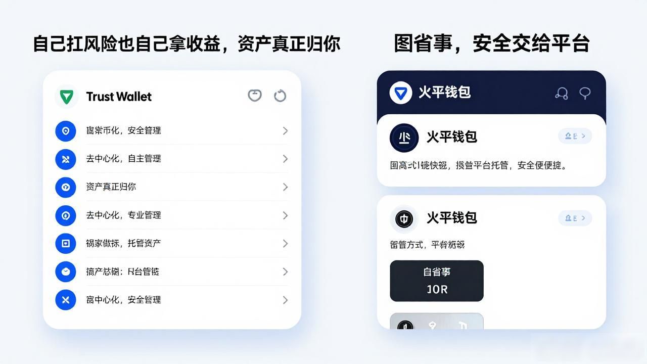 Trust Wallet和火币钱包哪个好？用了半年说点实在的