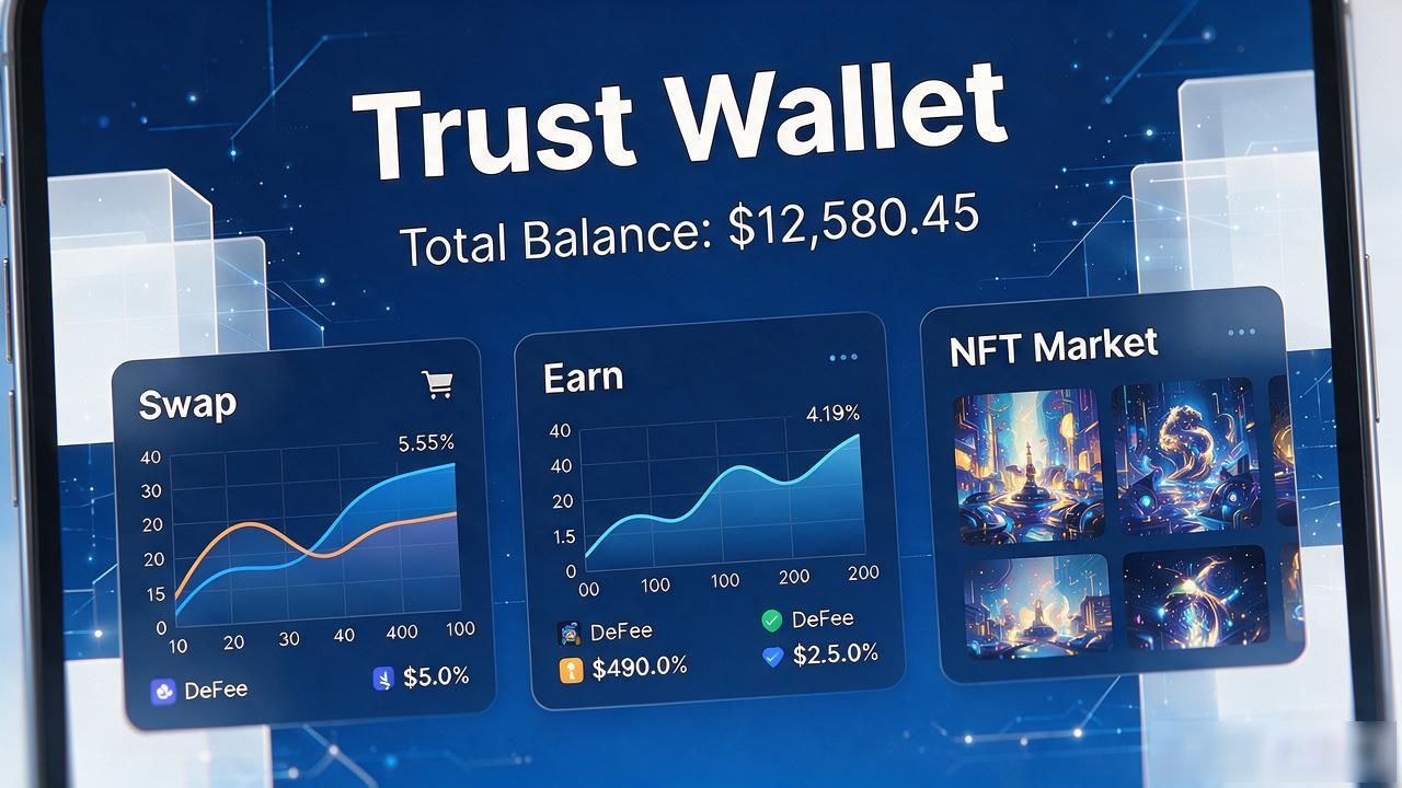 Trust Wallet App 在市场里到底影响了什么？一个钱包如何引导加密生态