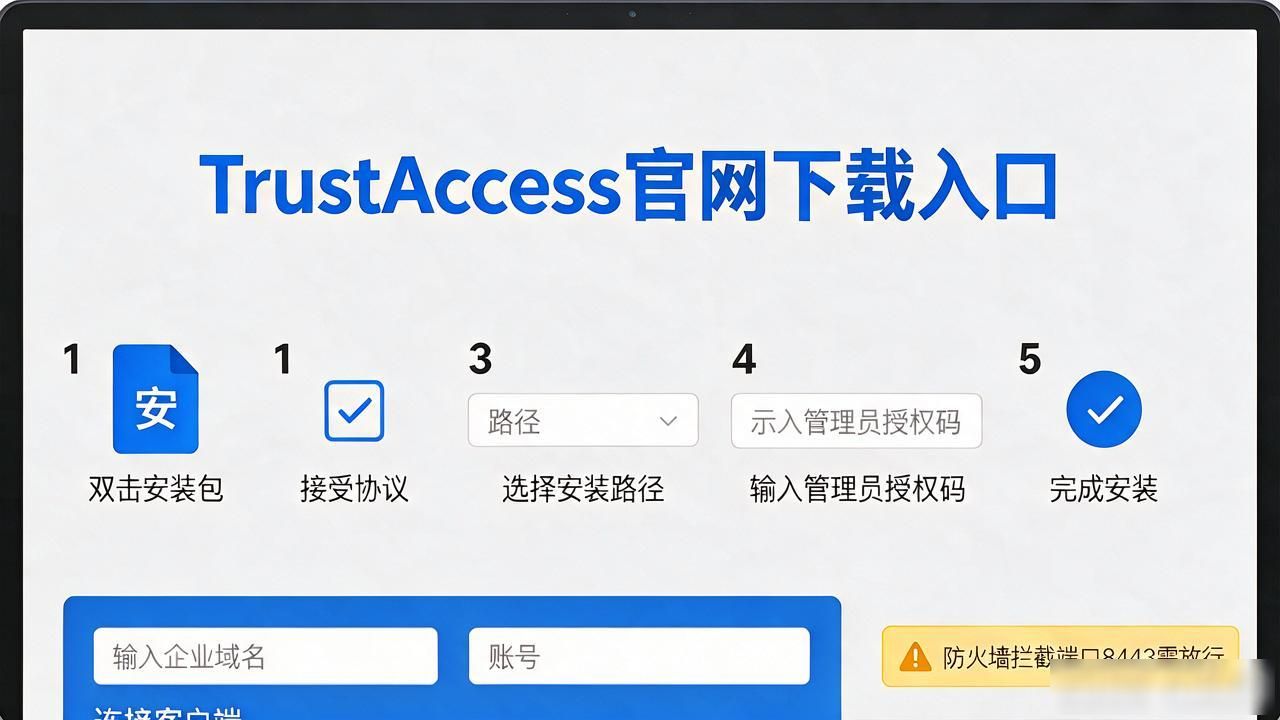 TrustAccess官网下载入口在哪？官方地址和步骤都在这