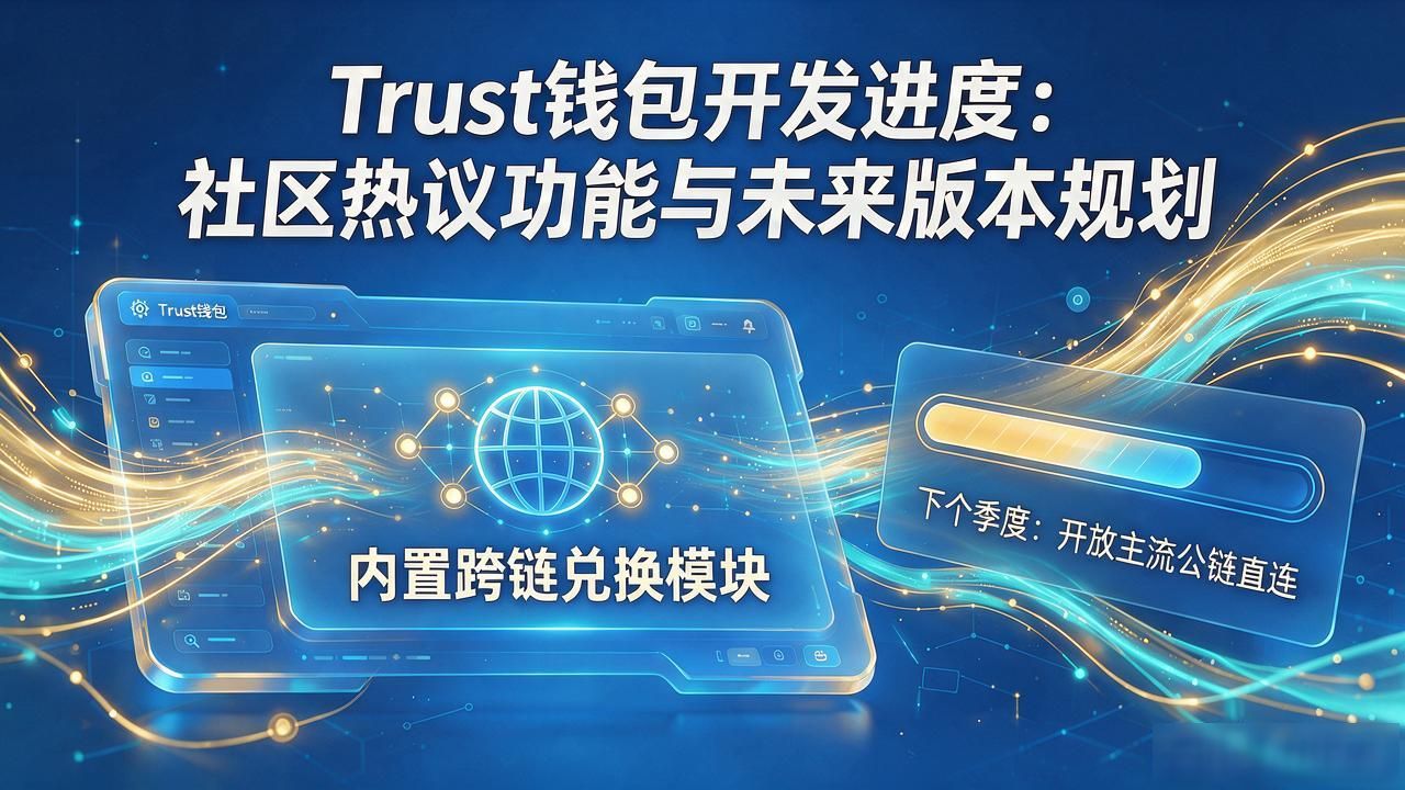 Trust钱包开发进度:社区热议功能与未来版本规划