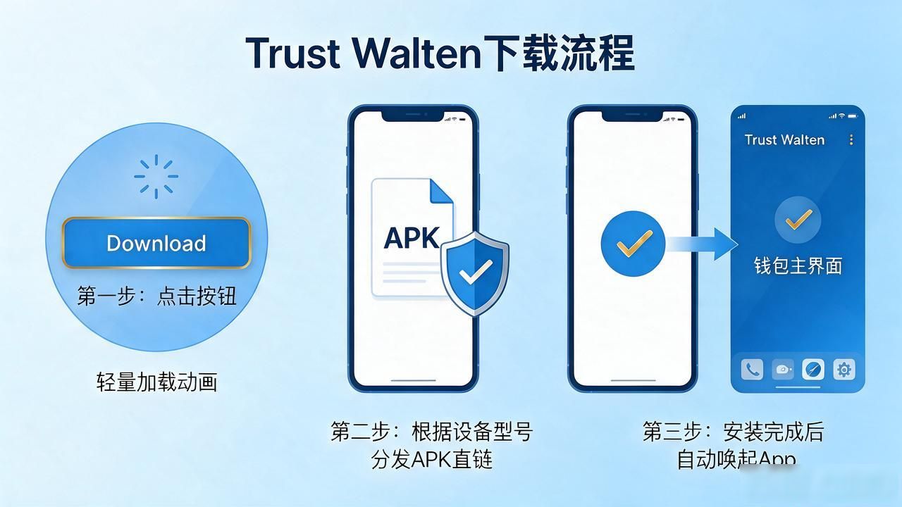 Trust Wallet下载体验拉胯？三步流程改造思路直接抄走用