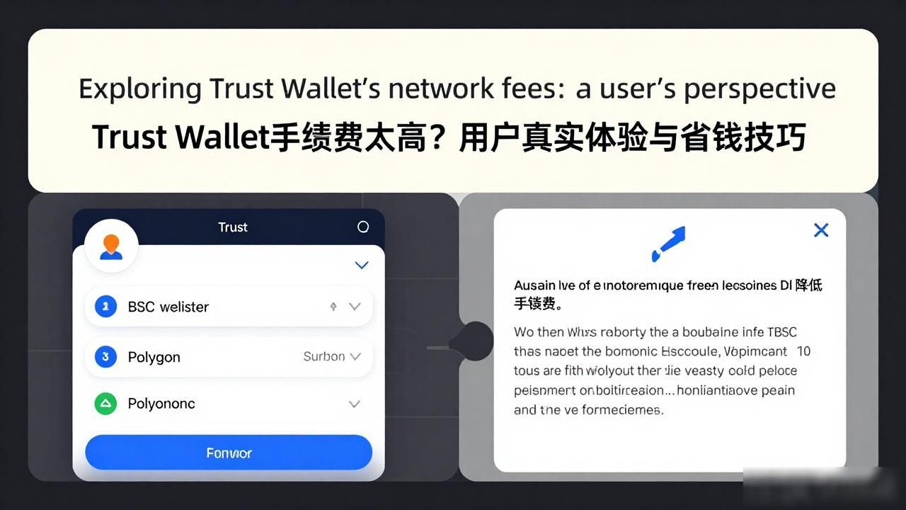 Exploring Trust Wallet’s network fees： a user’s perspective Trust Wallet手续费太高？用户真实体验与省钱技巧