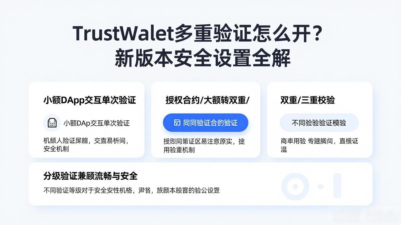 Trust Wallet多重验证怎么开？新版本安全设置全解