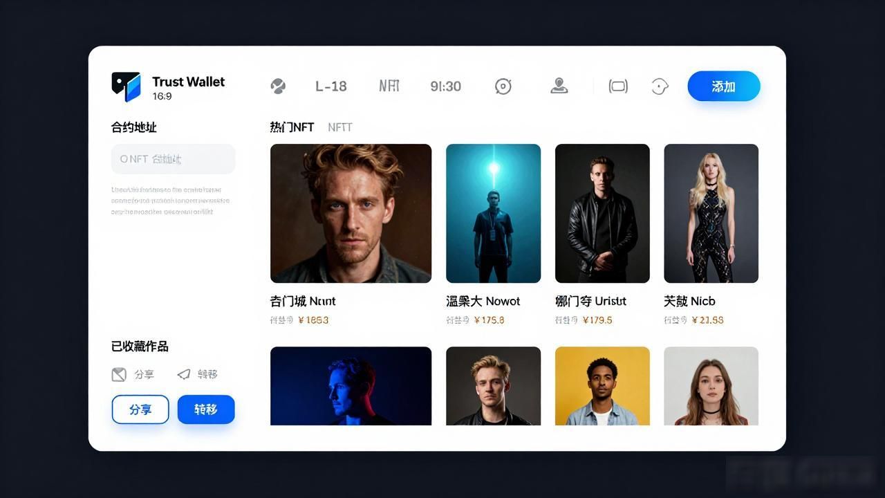 Trust Wallet怎么用NFT市场 集成下载全攻略