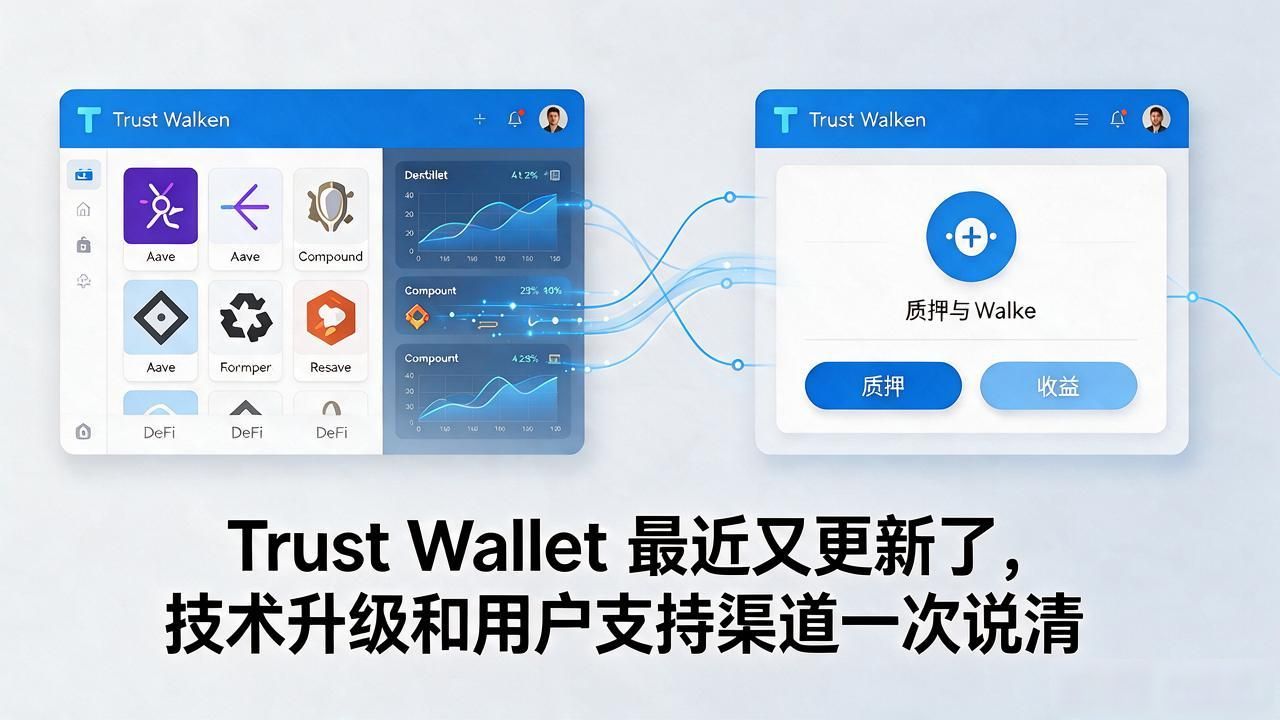 Trust Wallet 最近又更新了,技术升级和用户支持渠道一次说清
