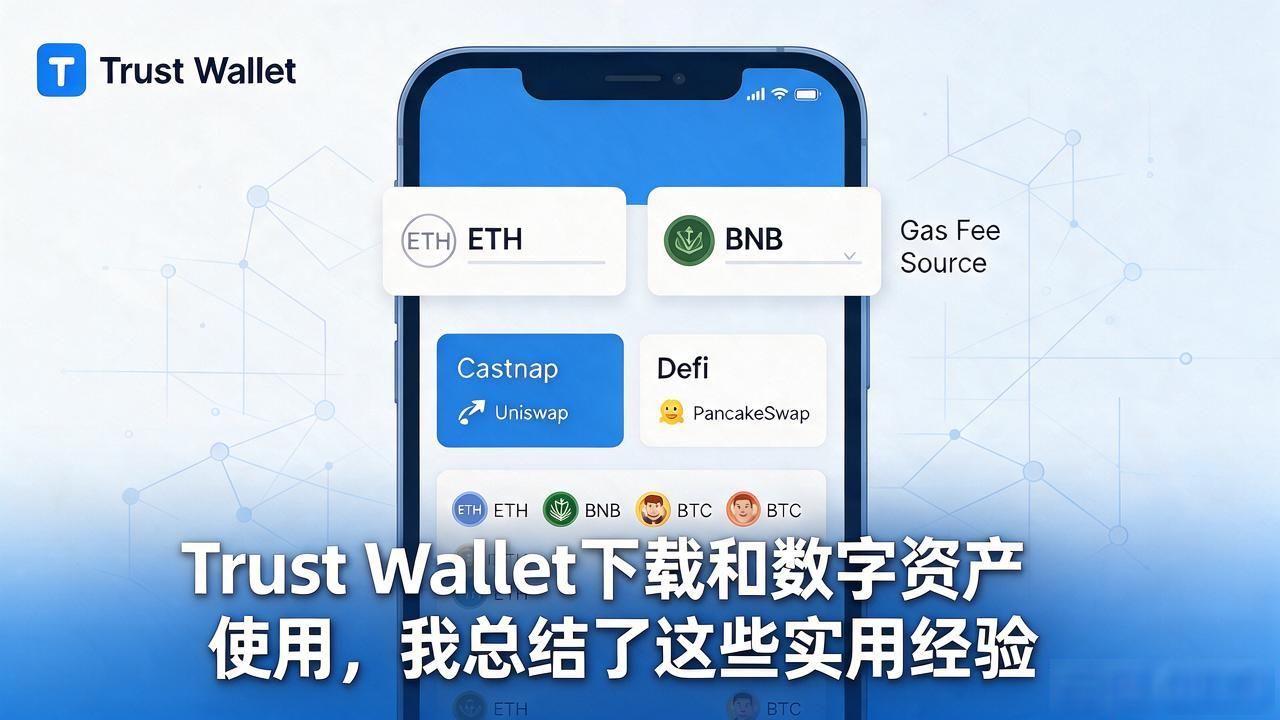Trust Wallet下载和数字资产使用,我总结了这些实用经验