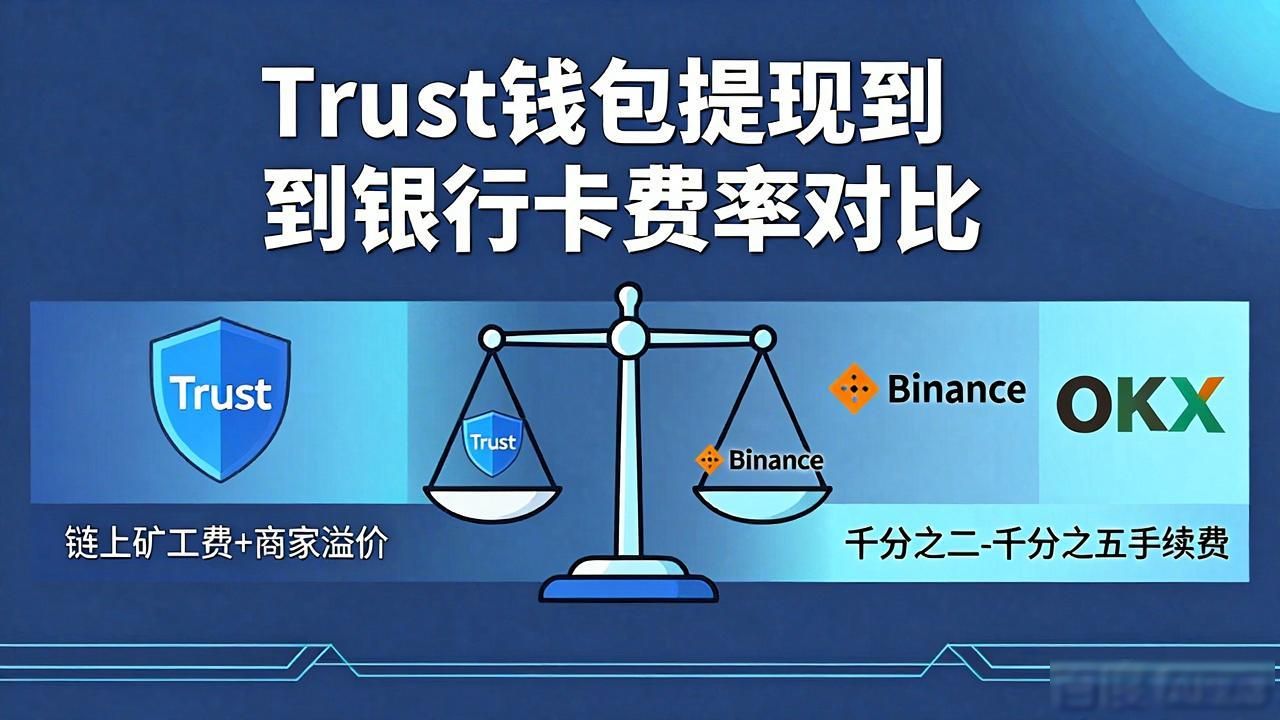 Trust钱包提现到银行卡，跟对手比到底怎么样？