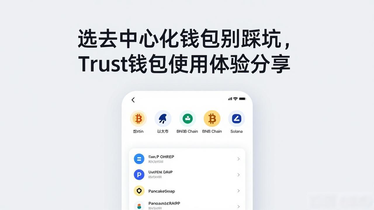 选去中心化钱包别踩坑，Trust钱包使用体验分享