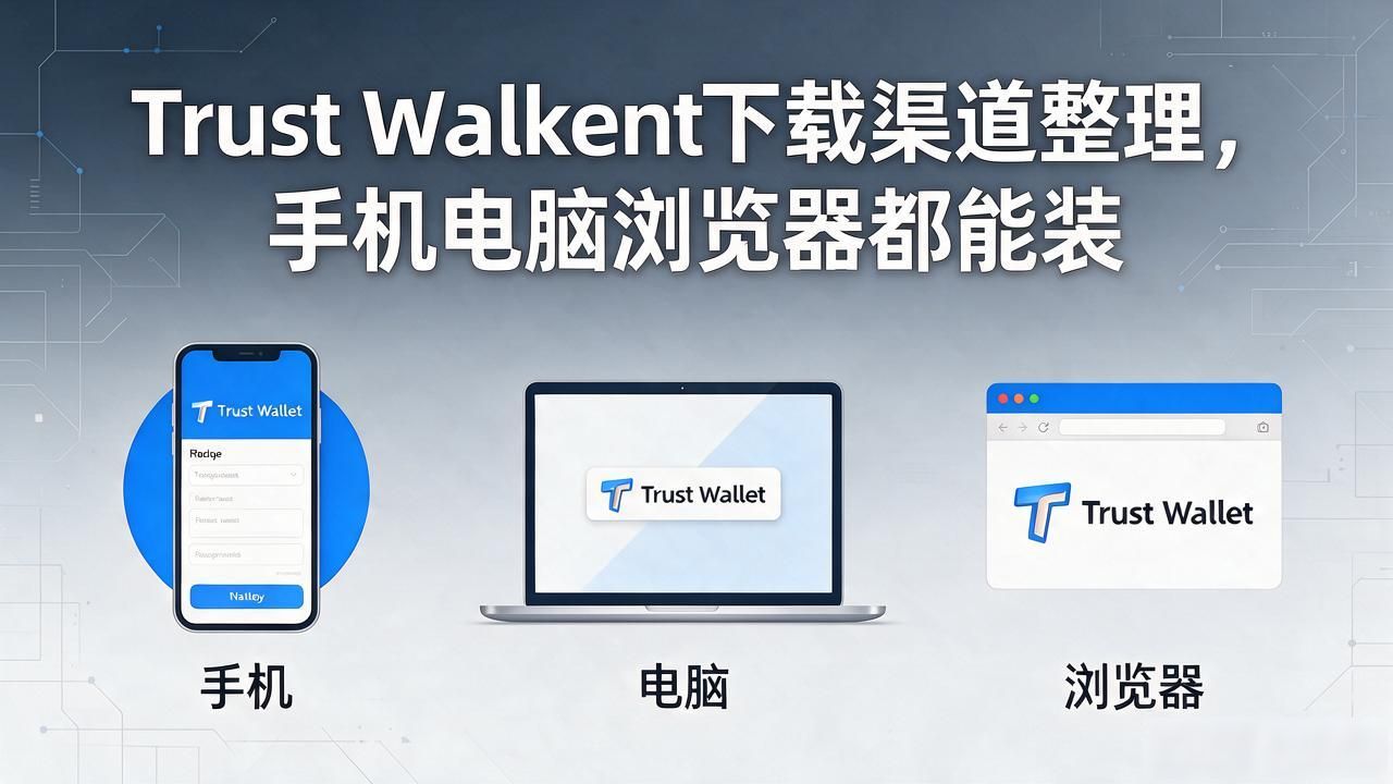Trust Wallet下载渠道整理，手机电脑浏览器都能装