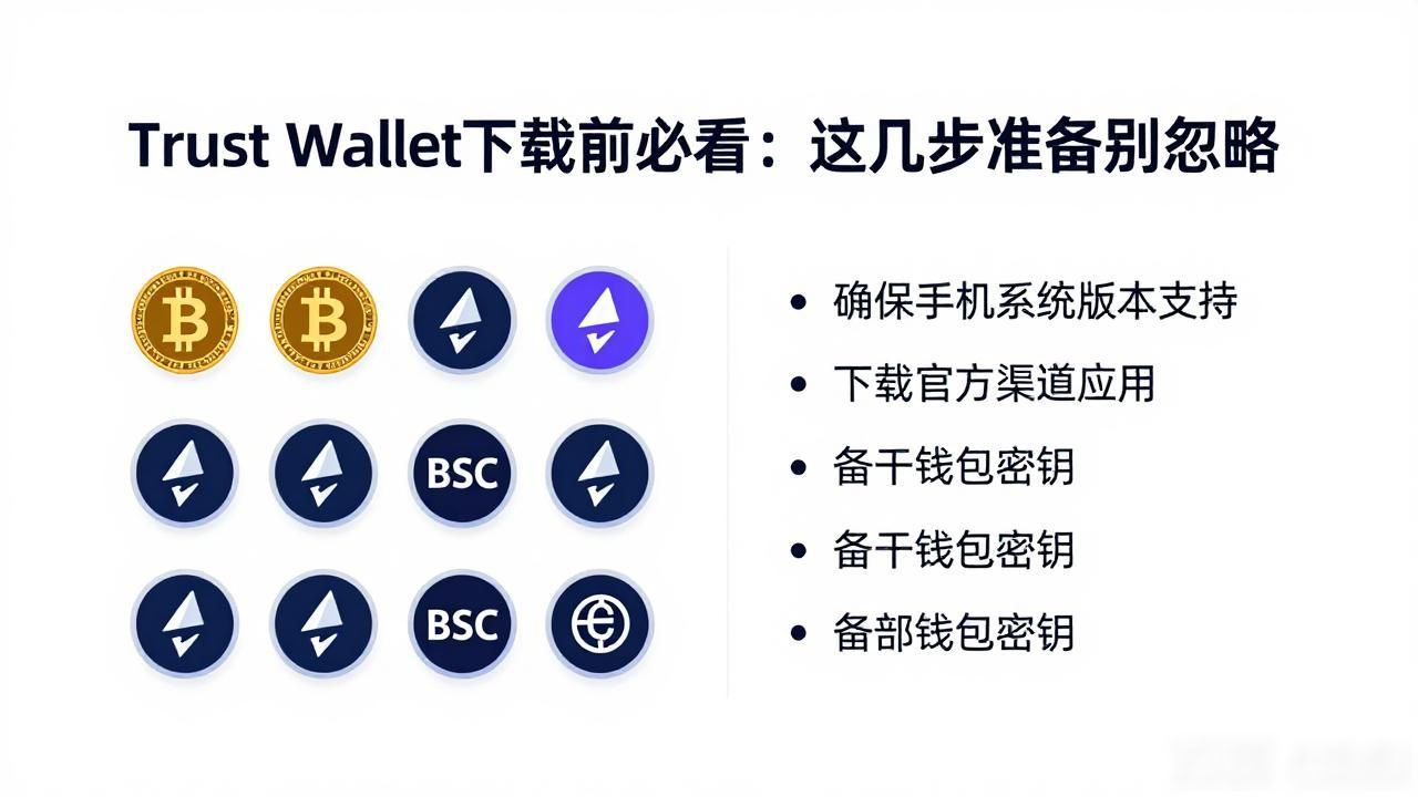 Trust Wallet下载前必看：这几步准备别忽略