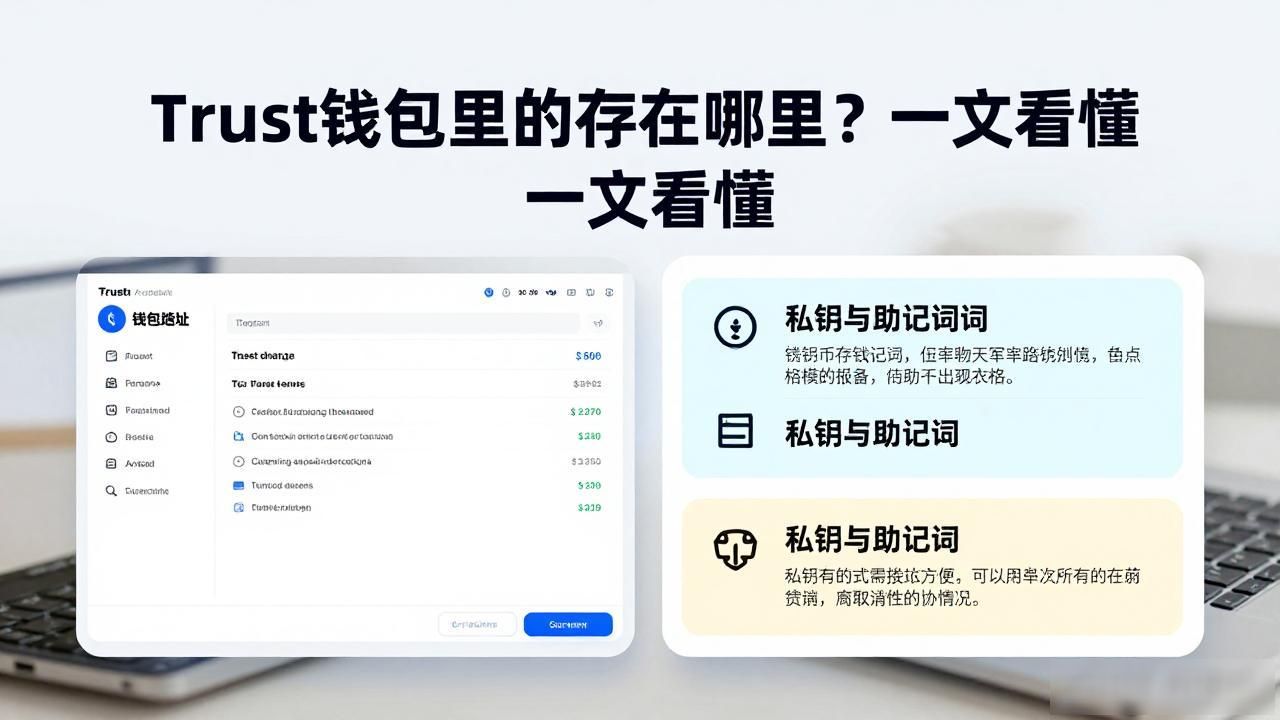 Trust钱包里的币存在哪里？一文看懂