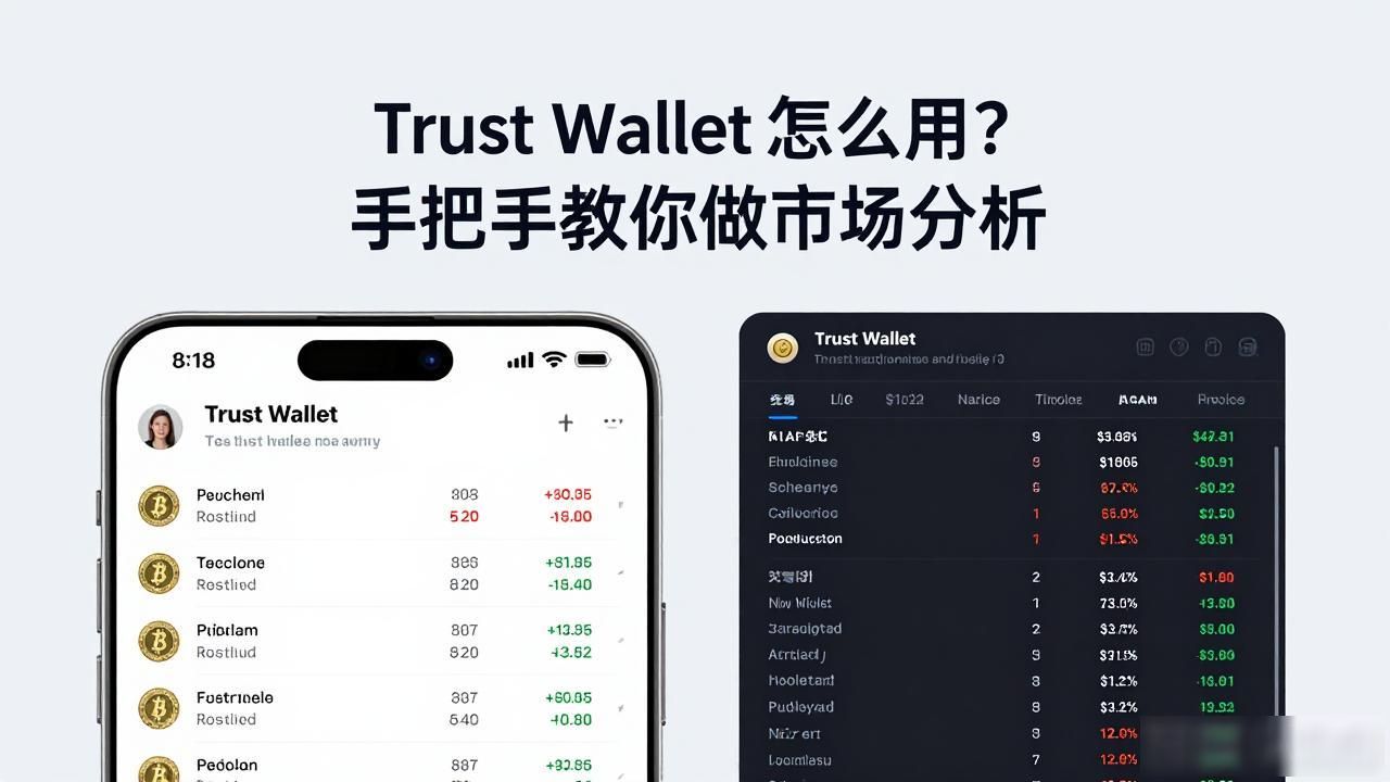 Trust Wallet 怎么用？手把手教你做市场分析