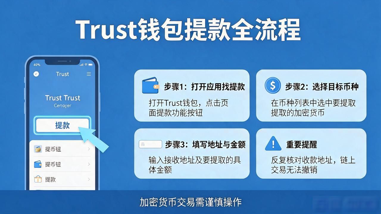 Trust钱包怎么提款？手把手教你资金转出流程