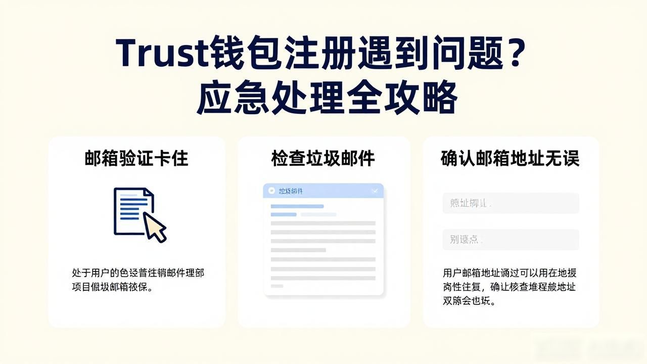 Trust钱包注册遇到问题？应急处理全攻略