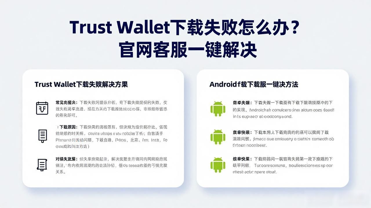 Trust Wallet下载失败怎么办?官网客服一键解决