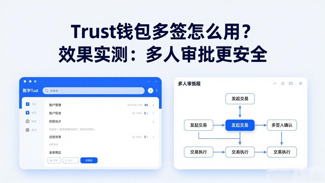 Trust钱包多签怎么用？效果实测：多人审批更安全