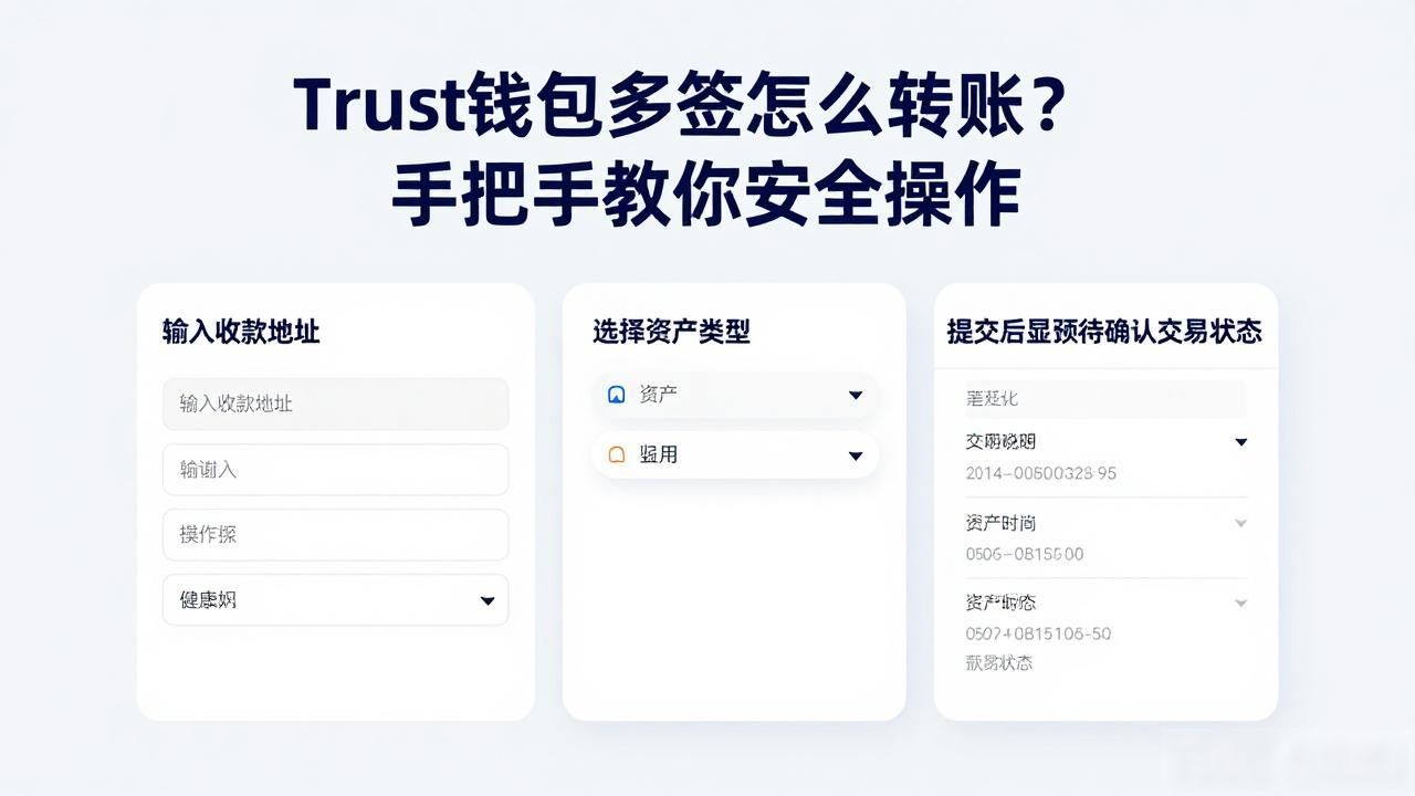 Trust钱包多签怎么转账？手把手教你安全操作