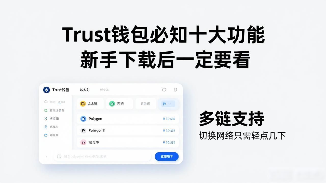 Trust钱包必知十大功能 新手下载后一定要看