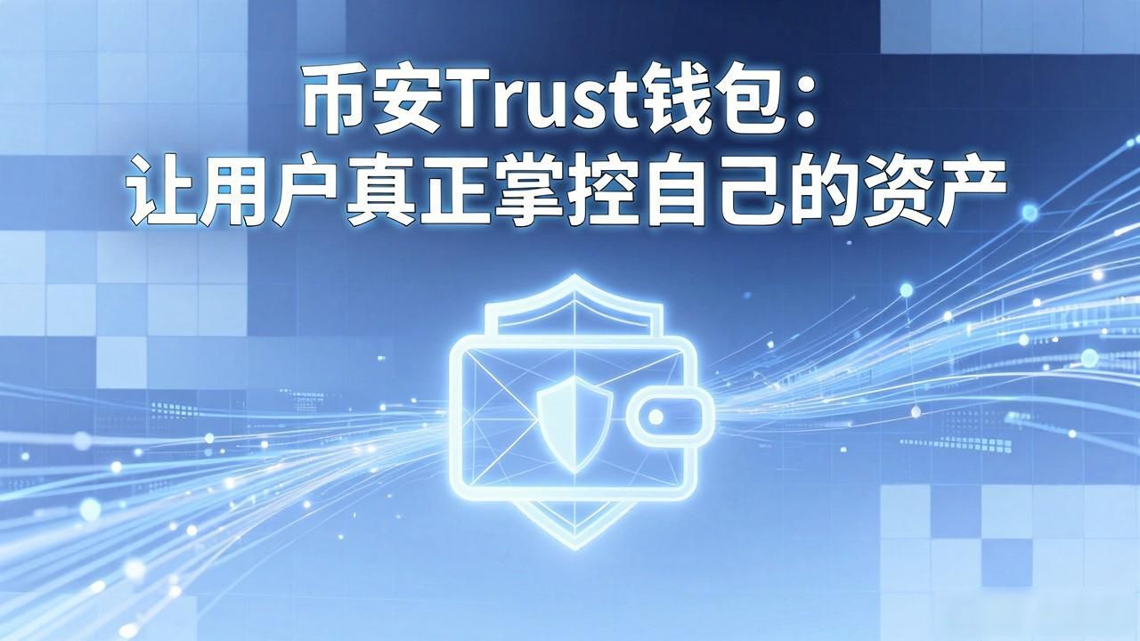 币安Trust钱包：让用户真正掌控自己的资产