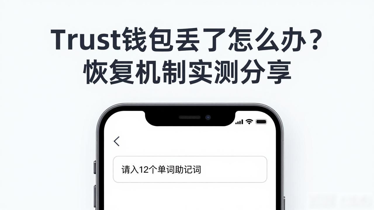 Trust钱包丢了怎么办？恢复机制实测分享