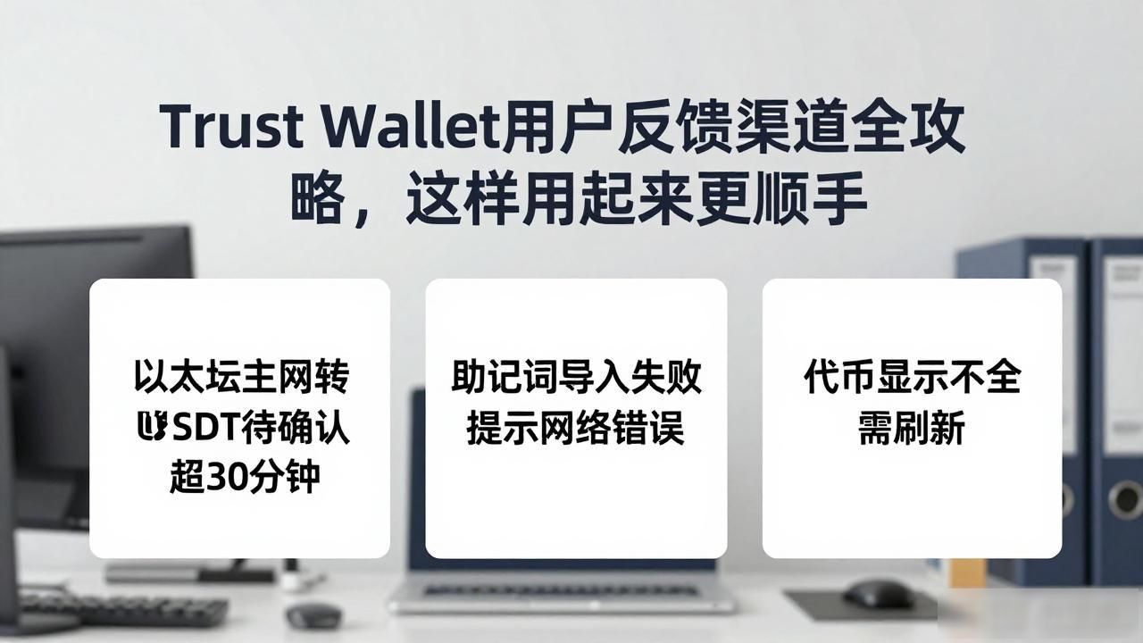 Trust Wallet用户反馈渠道全攻略，这样用起来更顺手