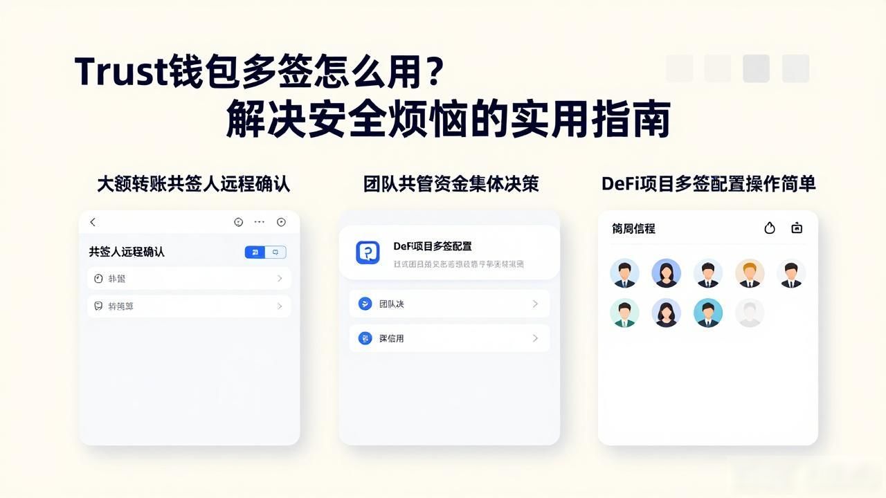 Trust钱包多签怎么用?解决安全烦恼的实用指南