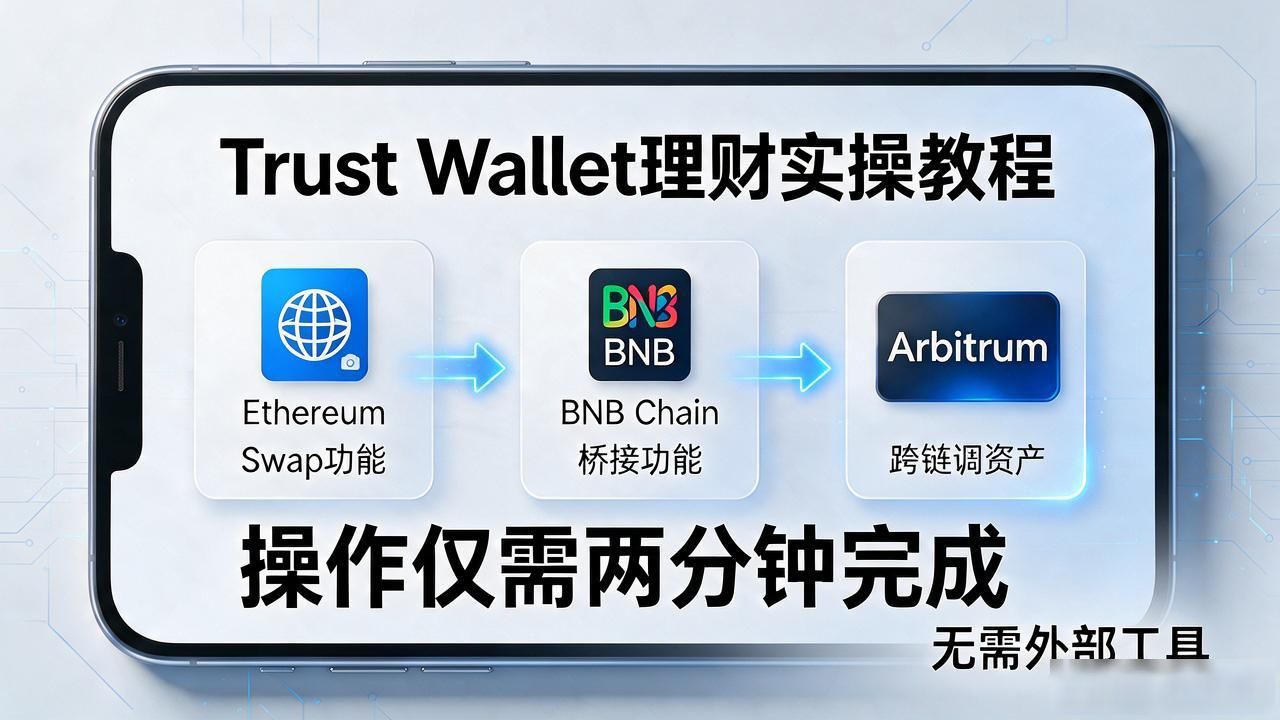 Trust Wallet理财实操：用好这几个功能，管资产省心又方便
