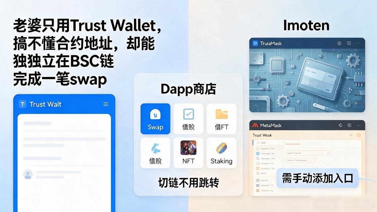 Trust Wallet和别的钱包比，为什么我把它当主力