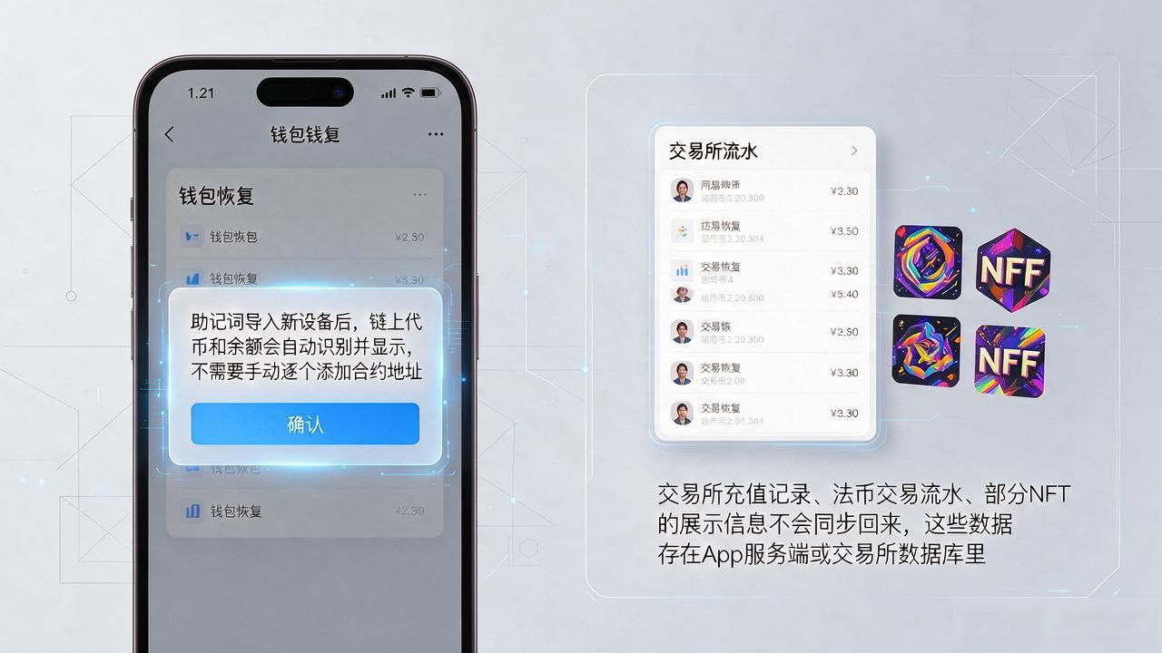 Trust钱包恢复功能怎么用？助记词丢了资产还能找回来吗