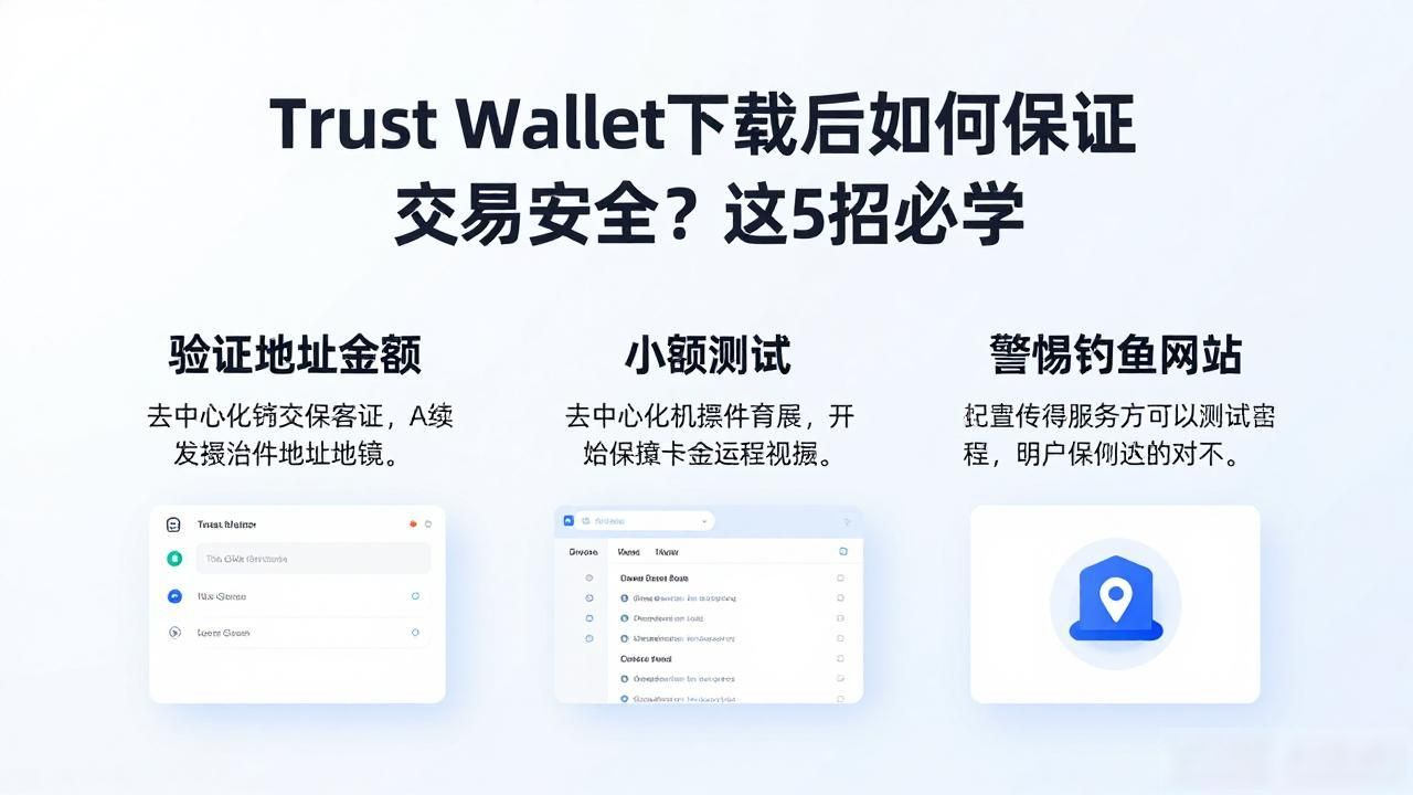 Trust Wallet下载后如何保证交易安全？这5招必学