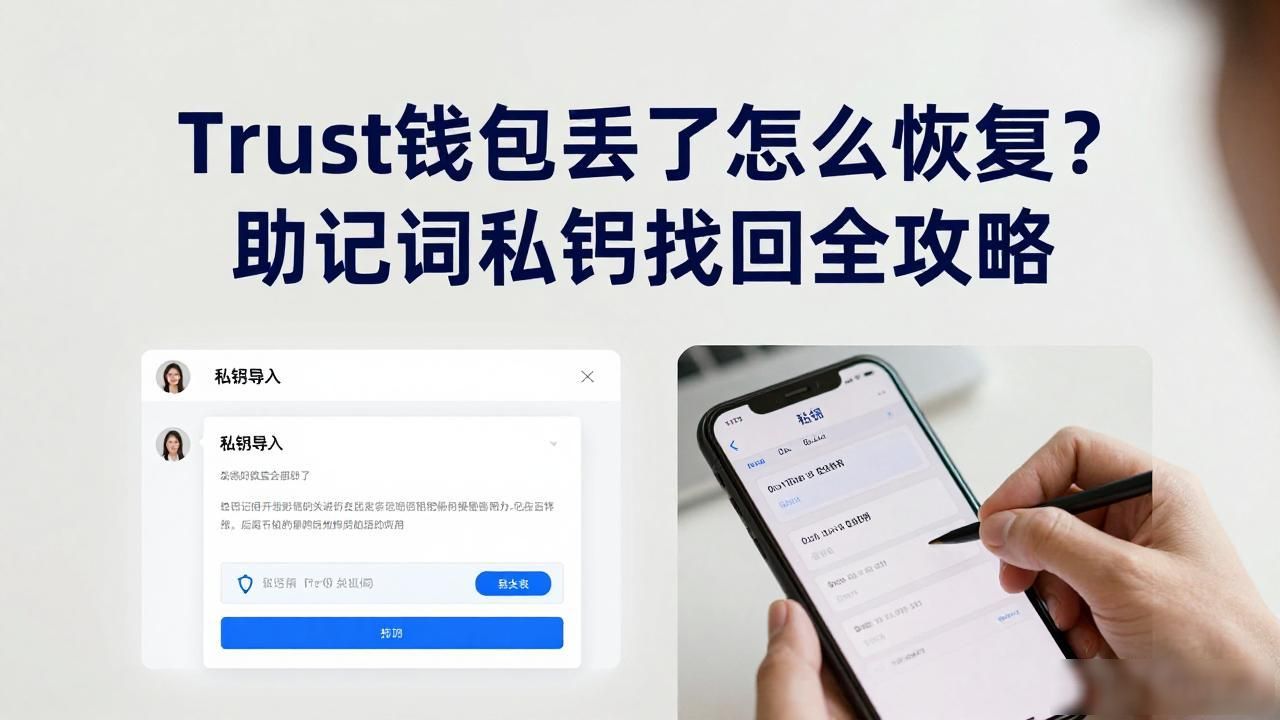 Trust钱包丢了怎么恢复？助记词私钥找回全攻略