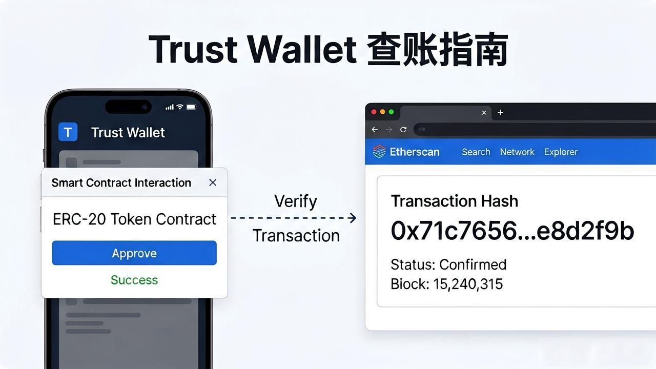 Trust Wallet查账指南：让每一笔交易都透明可见