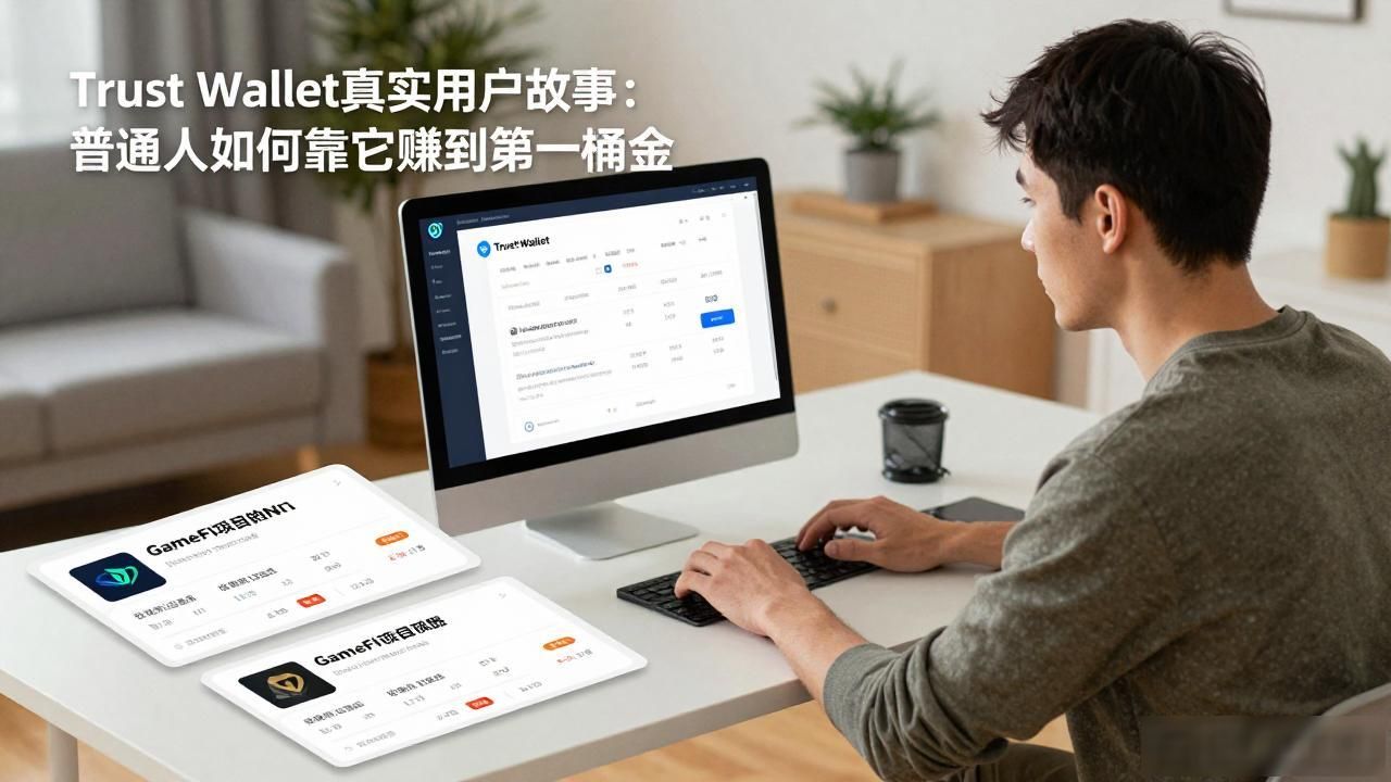 Trust Wallet真实用户故事：普通人如何靠它赚到第一桶金