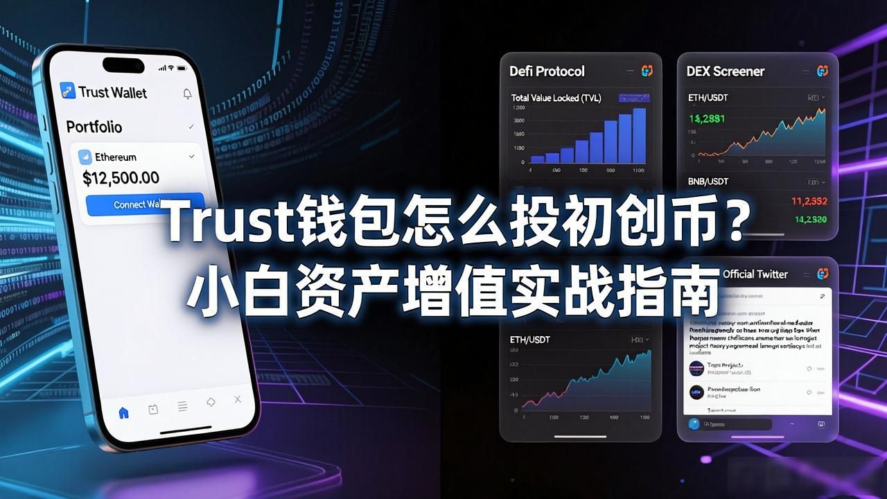 Trust钱包怎么投初创币?小白资产增值实战指南