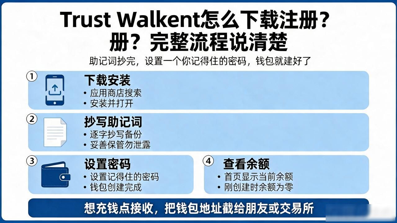 Trust Wallet怎么下载注册？完整流程说清楚