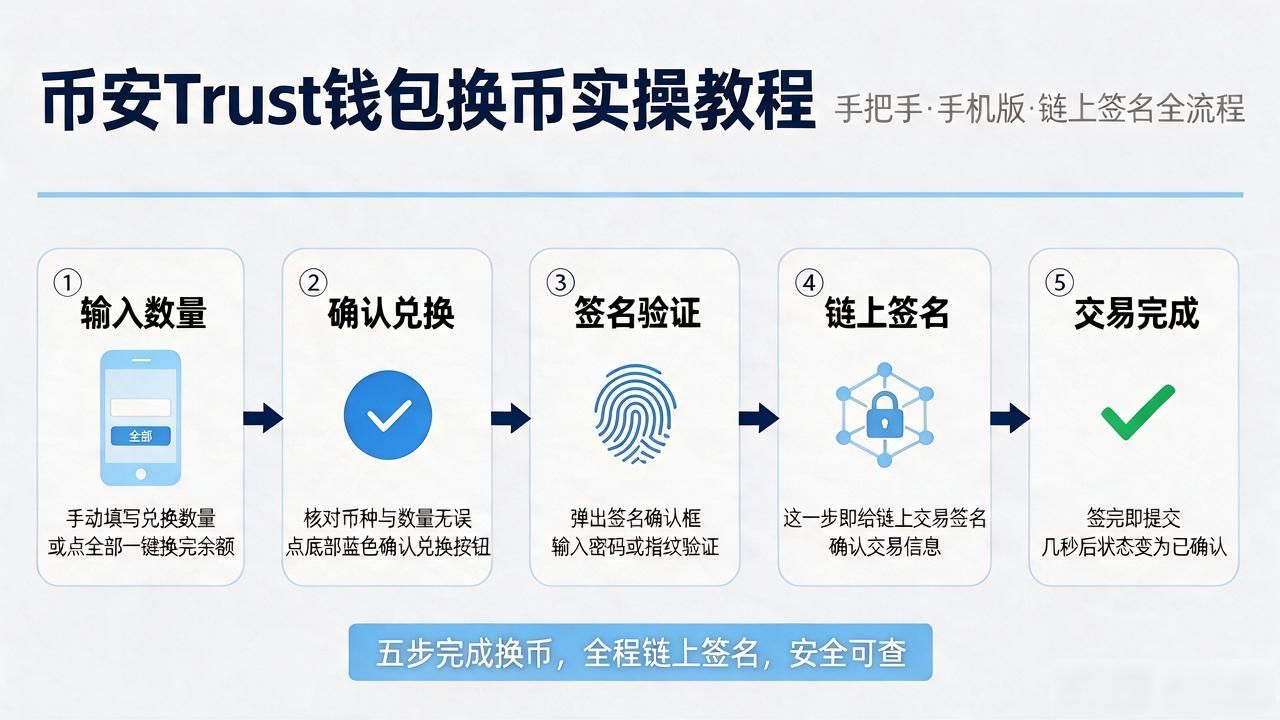 币安Trust钱包手机版怎么换代币，手把手实操教程
