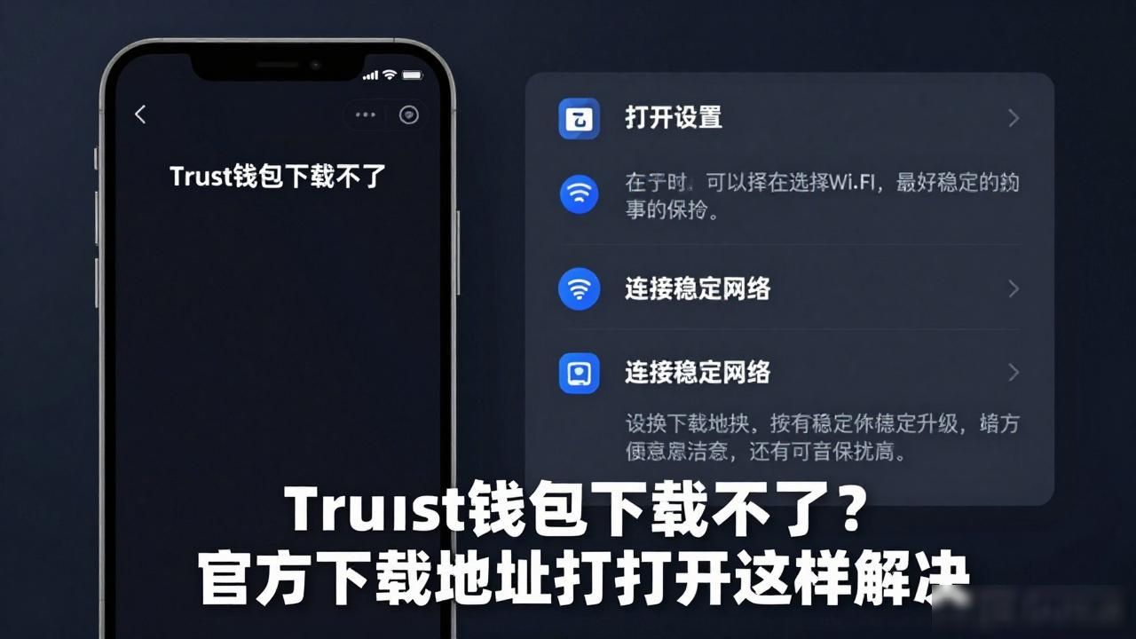 Trust钱包下载不了？官方下载地址打不开这样解决