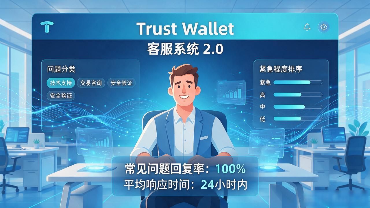 Trust Wallet客服升级，问题处理更顺畅了