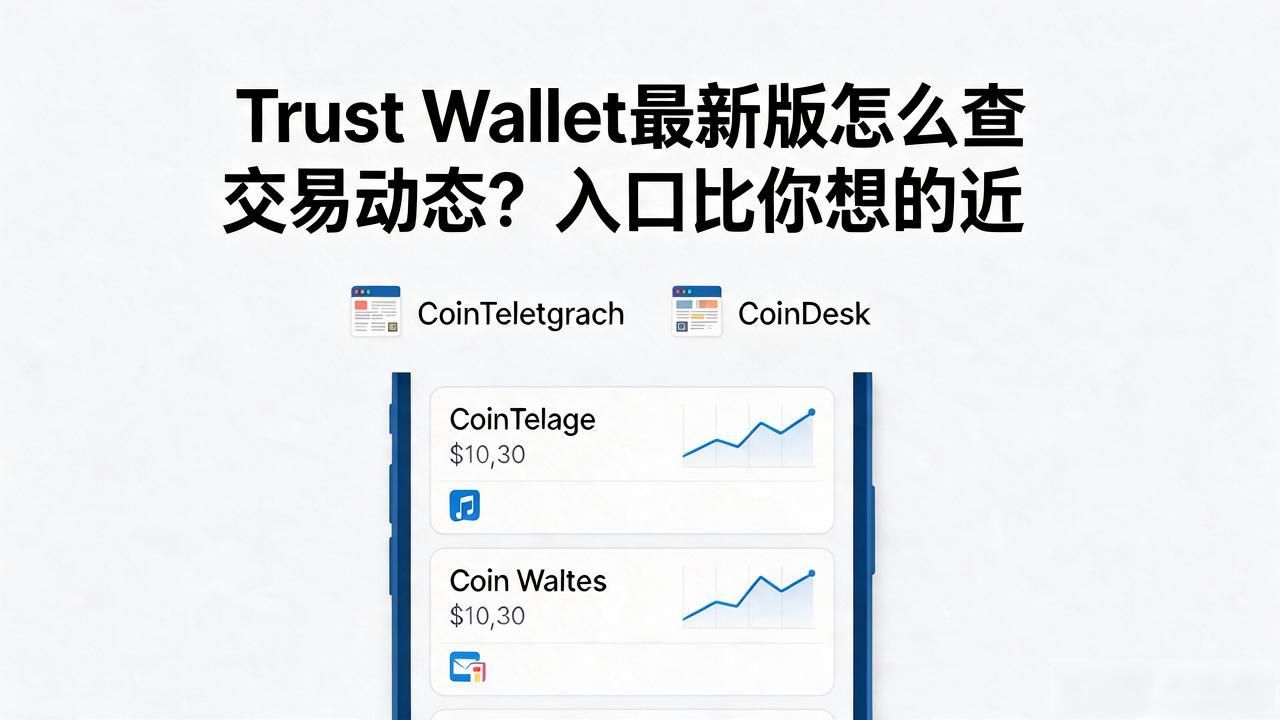 Trust Wallet最新版怎么查交易动态?入口比你想的近
