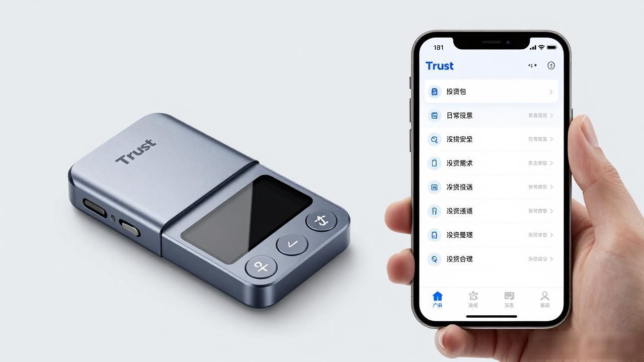 区块链冷钱包怎么选？Trust钱包值得信任吗