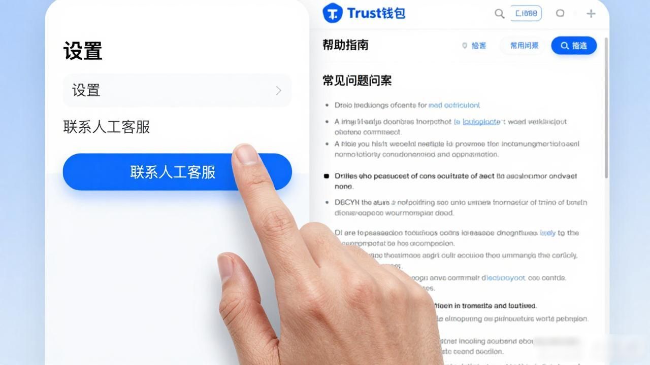 Trust钱包下载安装后的客服支持怎么用