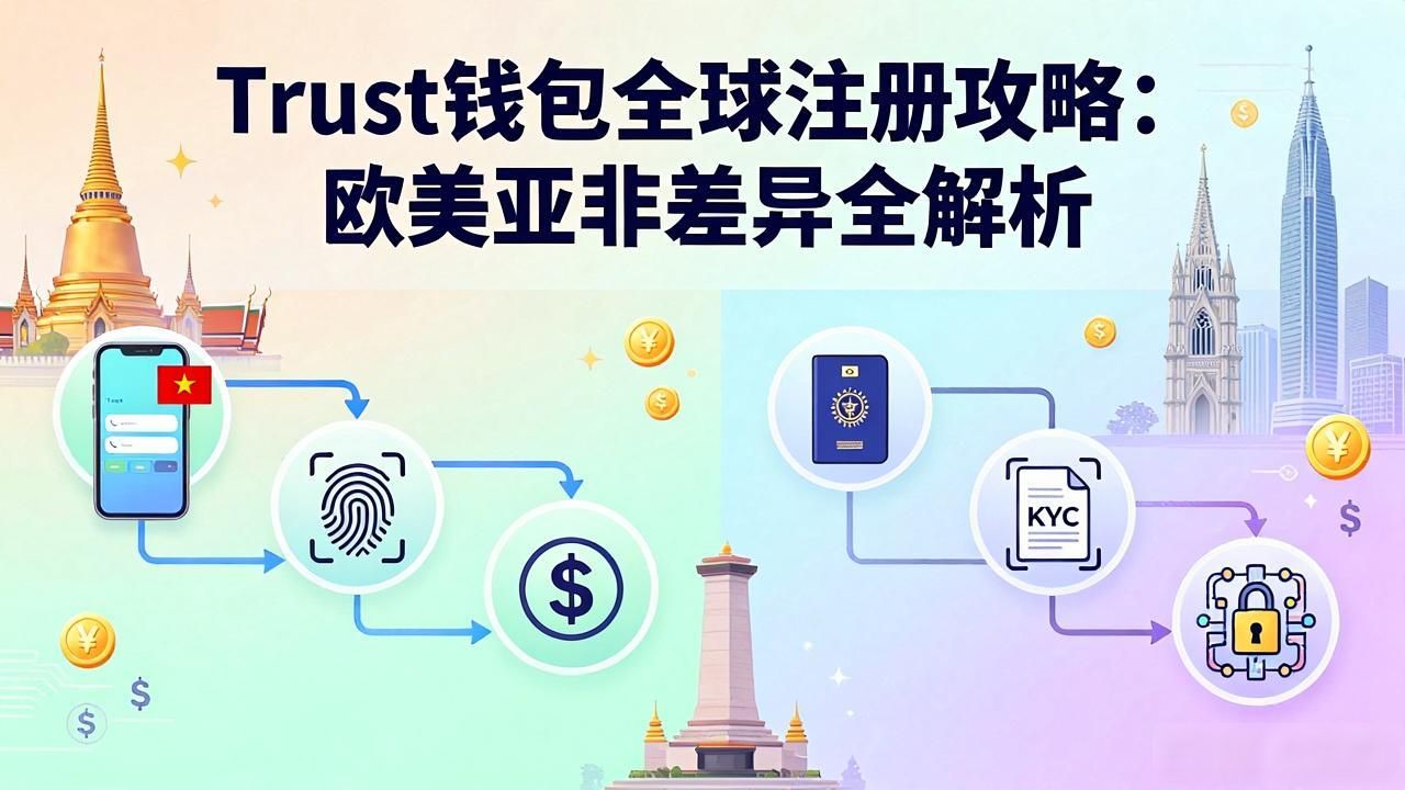 Trust钱包全球注册攻略：欧美亚非差异全解析