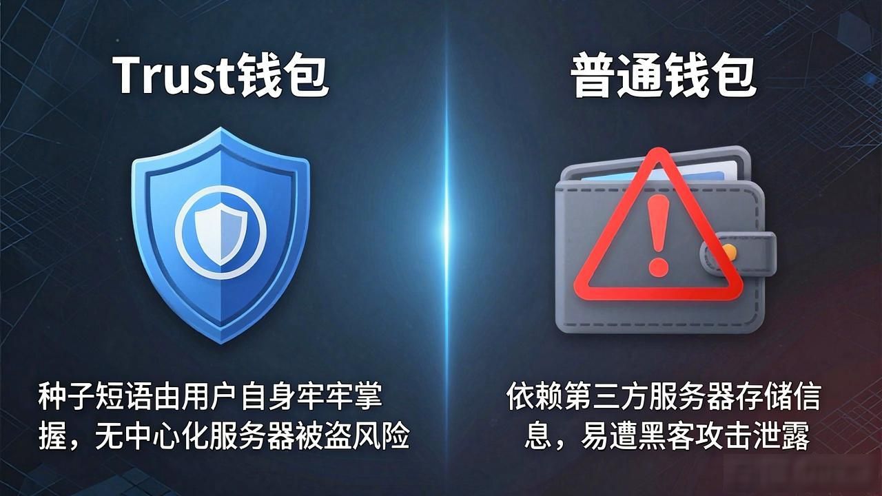 Trust钱包恢复系统vs普通钱包，哪个更安全？