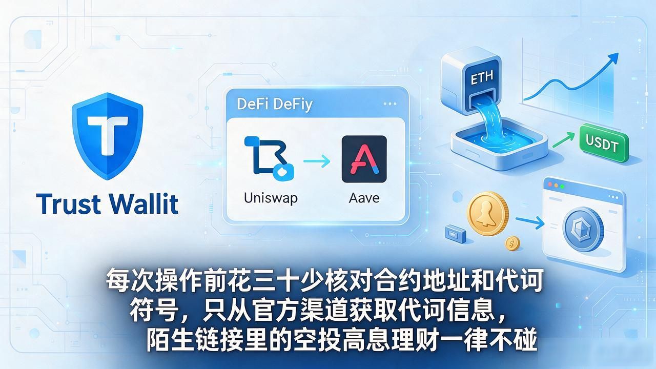 Trust Wallet 资产安全又灵活，这几招就够用