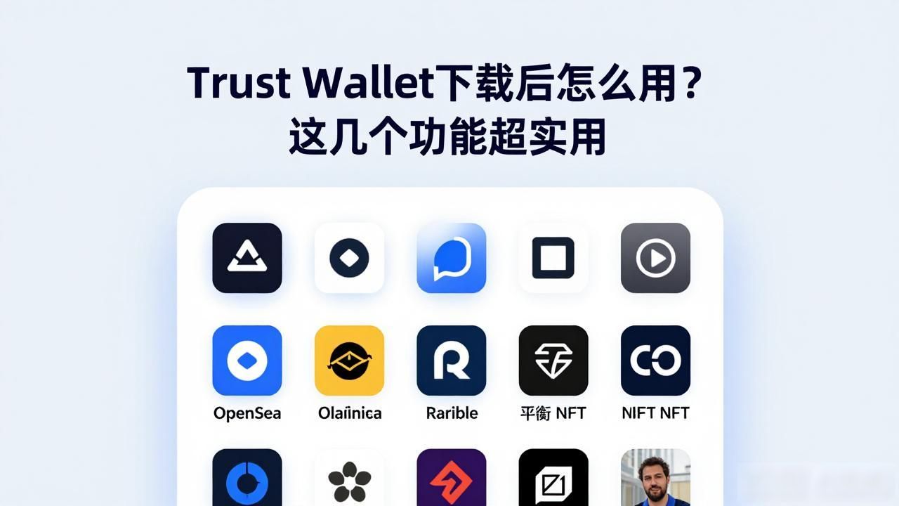 Trust Wallet下载后怎么用?这几个功能超实用