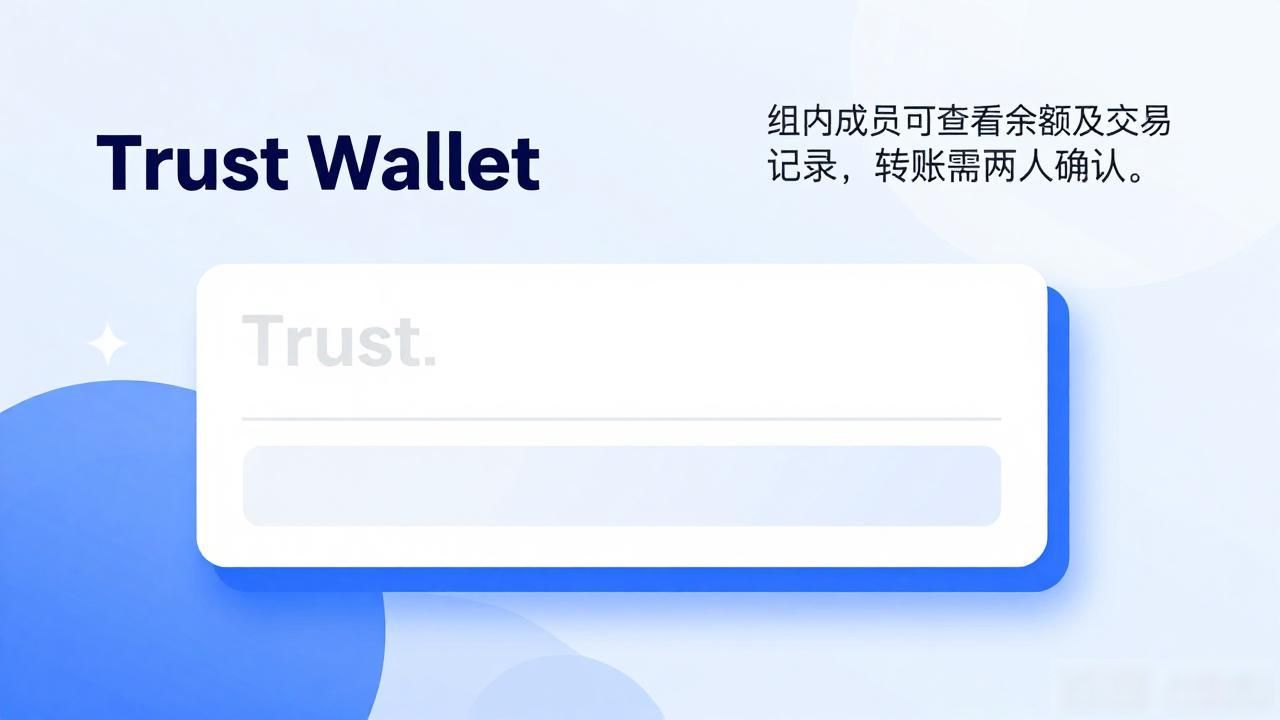 Trust Wallet怎么建用户组？手把手教你设置共享钱包