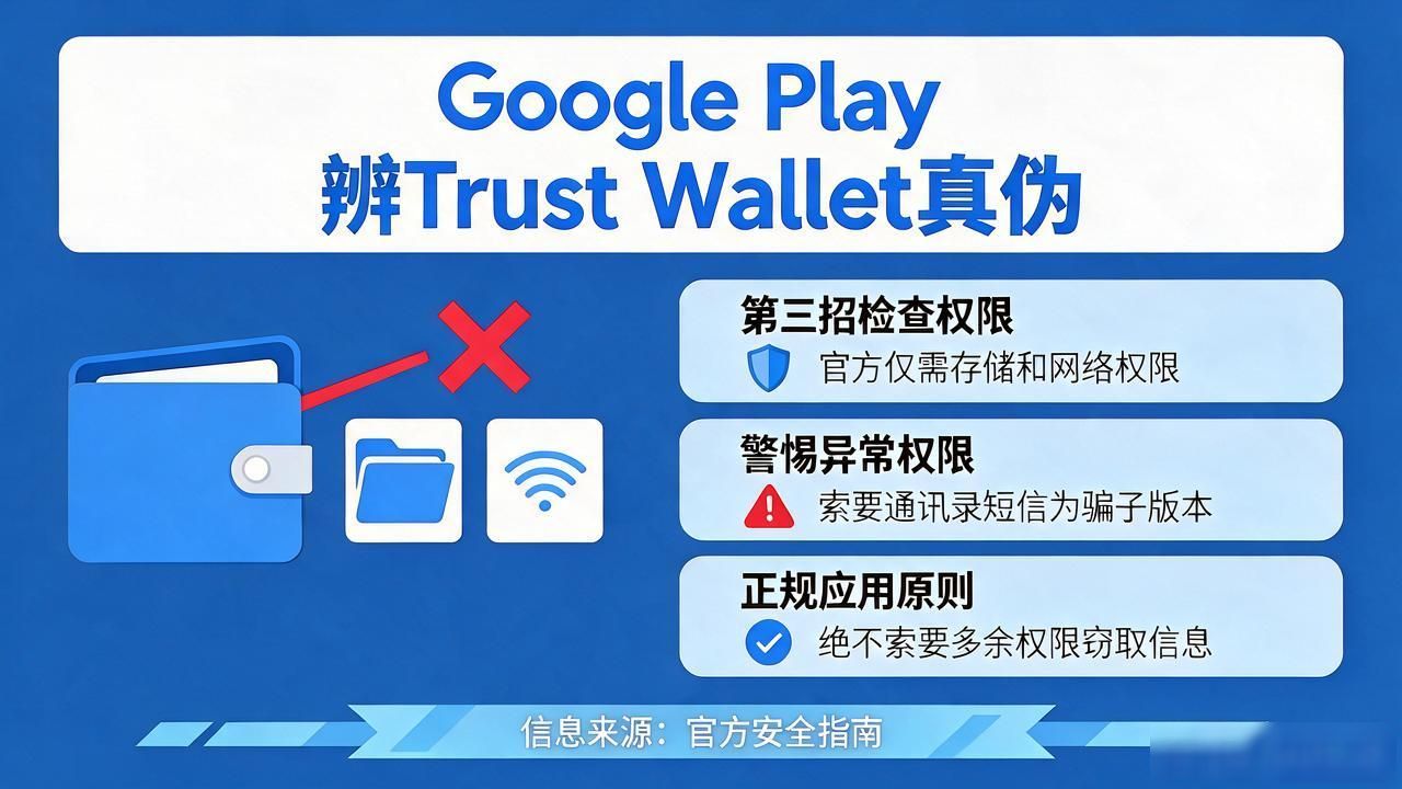 Google Play下载Trust Wallet必看：三步辨别真伪版本