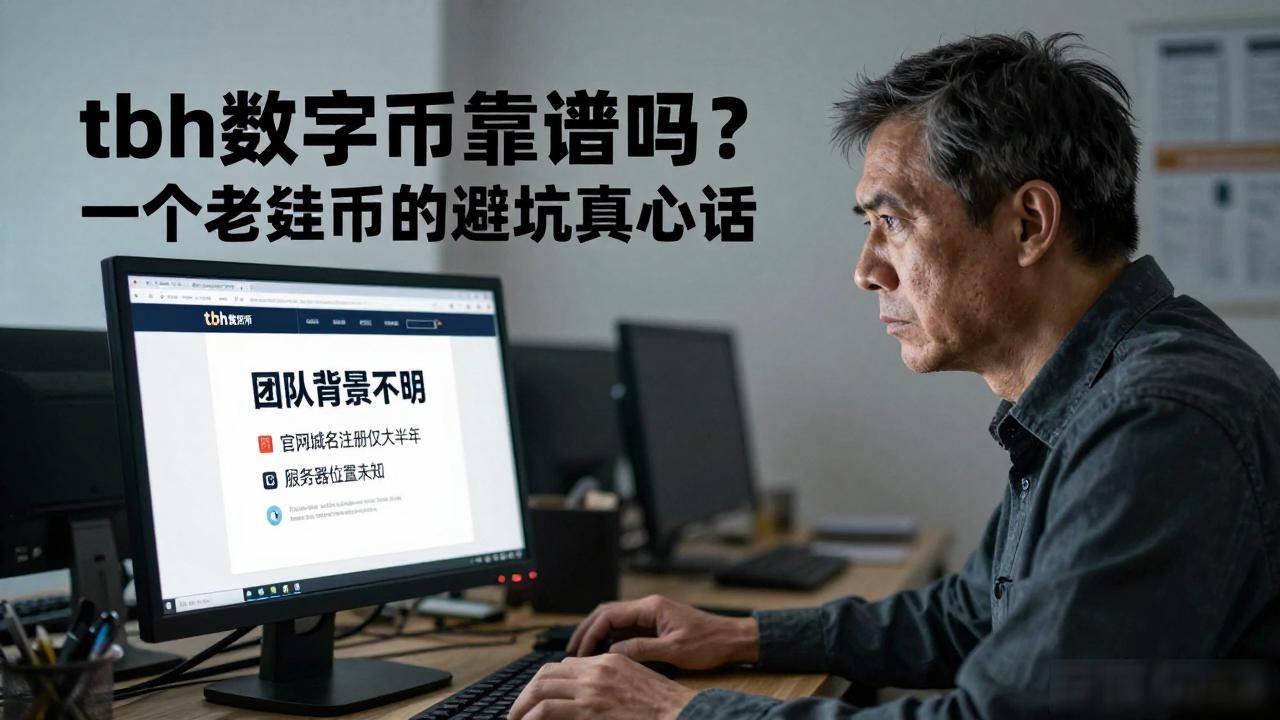 tbh数字货币靠谱吗？一个老韭菜的避坑真心话