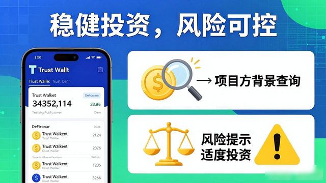 Trust Wallet下了不会用？手把手教你管钱赚钱