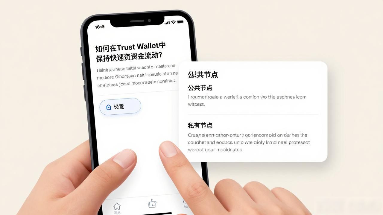 如何在Trust Wallet中保持快速的资金流动?